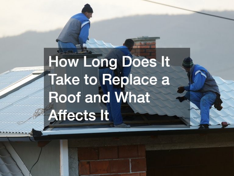 how long does it take to replace a roof